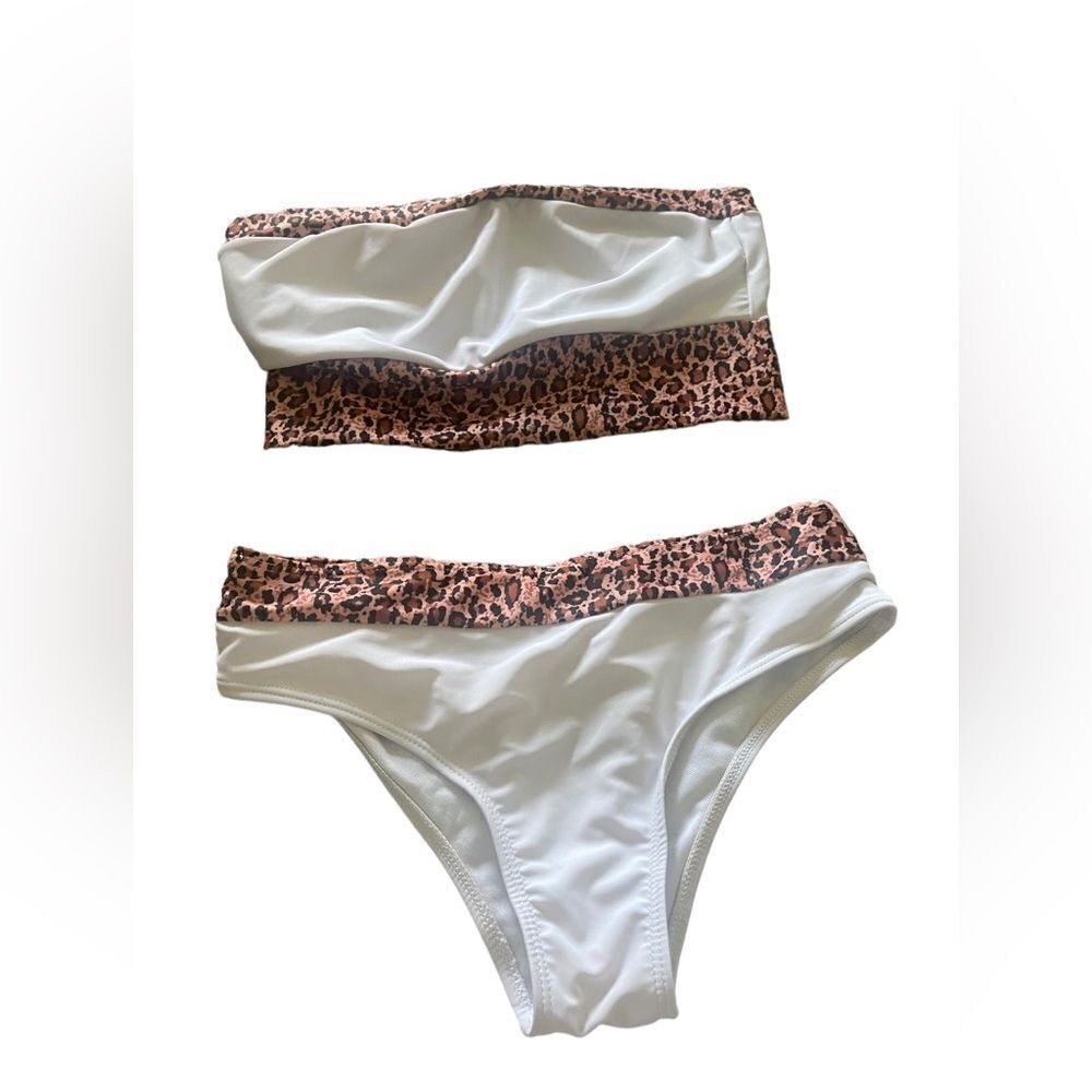 Shein size small white bikini perfect condition worn once see pic great deal